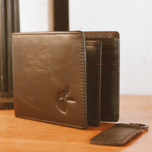 Cargar imagen en el visor de la galería, Billetera Café + Llavero